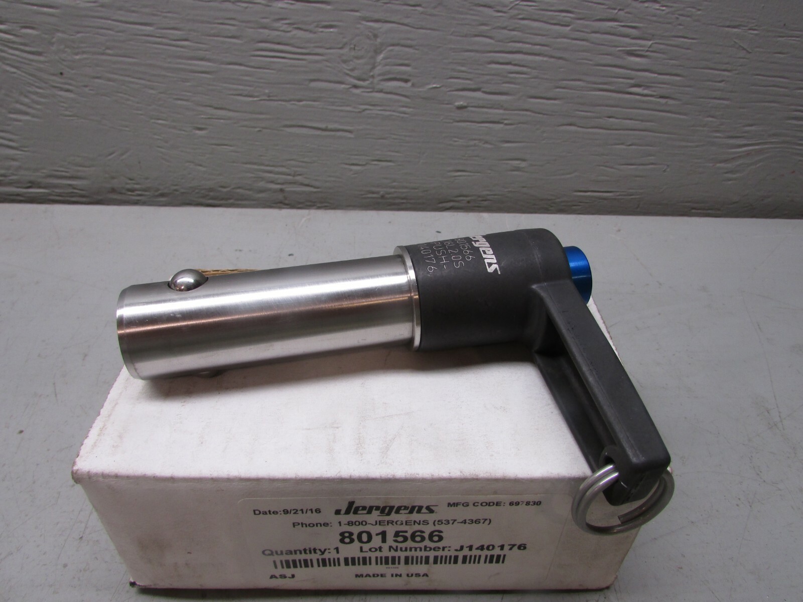 Jergens 801566 KLP L-Handle