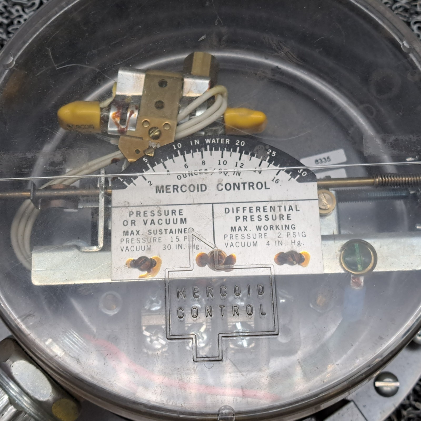Mercoid Control PR-153-P1 Differential Pressure