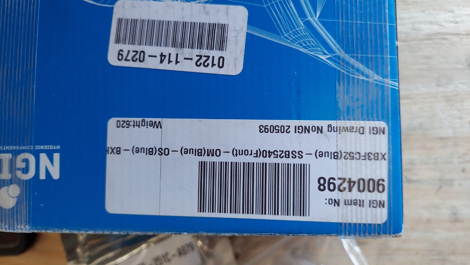 New NGI 9004298 XB3FC52-SSB2540-OM-OS-BXH Bearing Housing