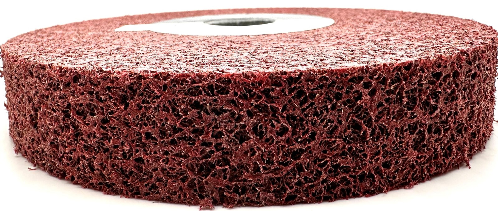 Pro-Graad Metal Finishing Wheel – Aluminum Oxide – Maroon Metal Finish…