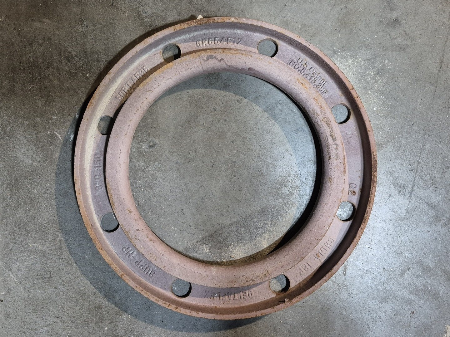 DELTAFLEX 8″ Class 150 Pipe Flange SDR7, A536 GR65/45/12 – Parts & Components