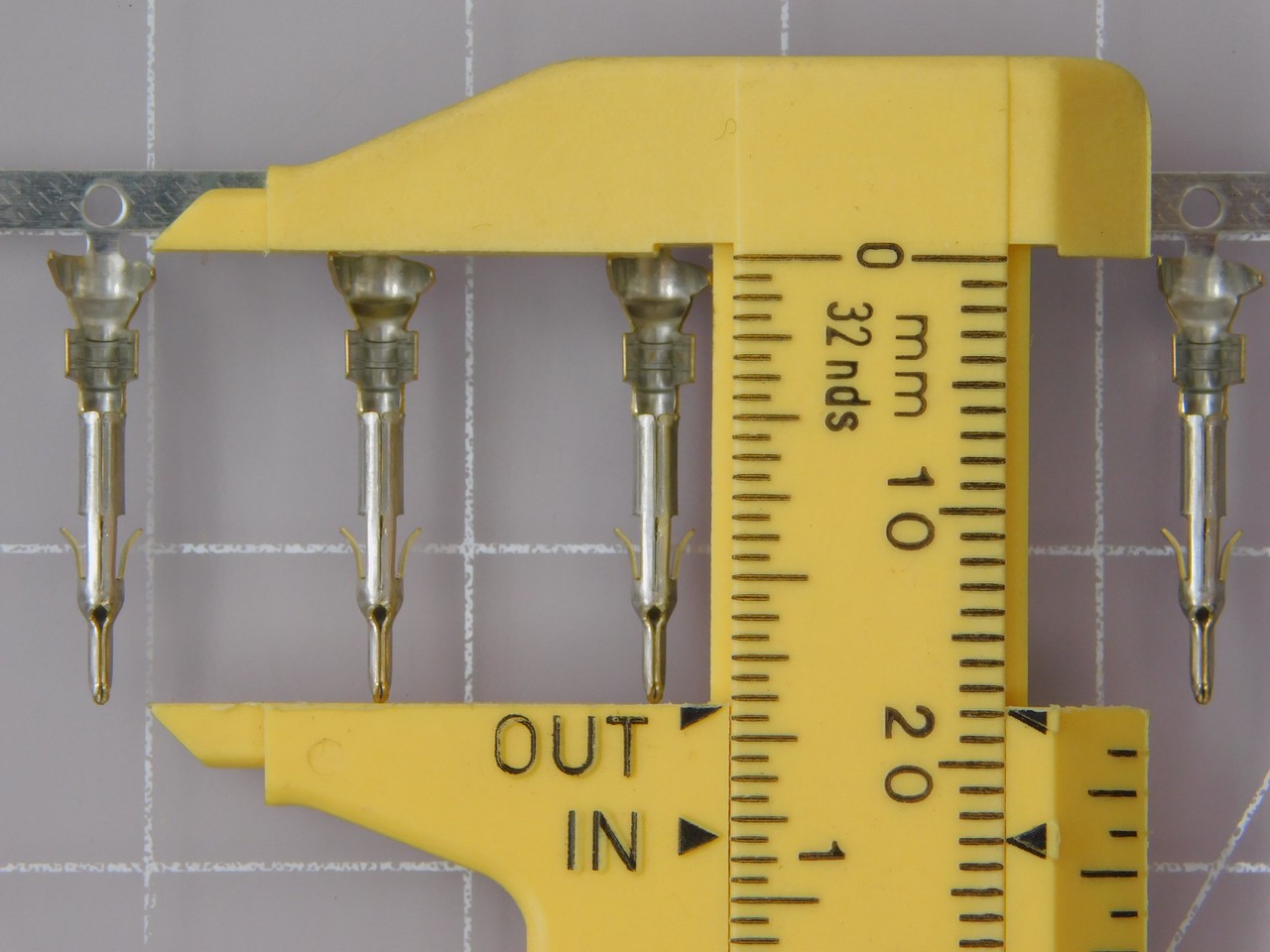 Lot of 2857 TE CONNECTIVITY 794406-1 Tin (Sn), Pin Contact, 20  16 AWG, 600 VAC