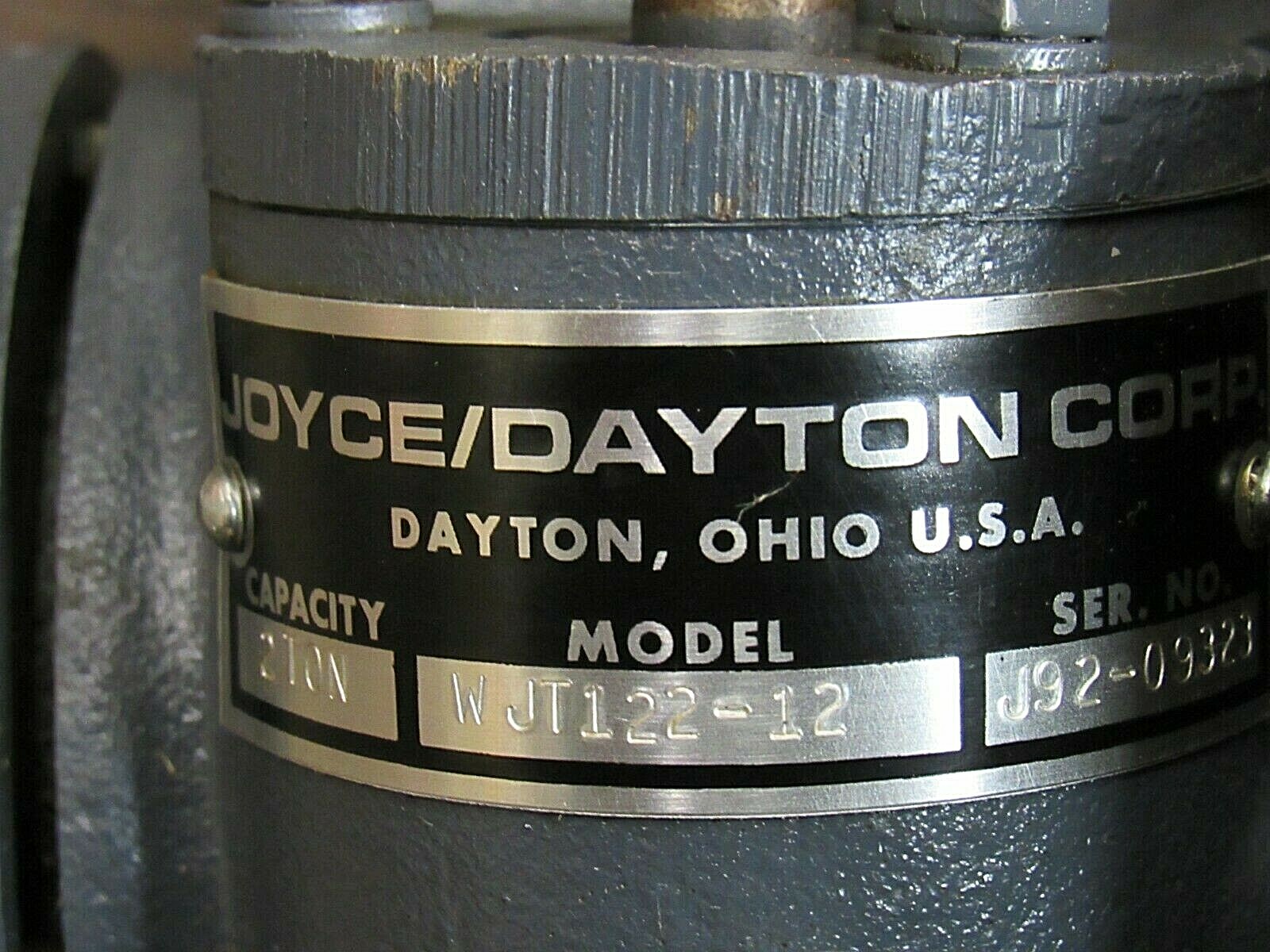 NEW JOYCE DAYTON 2 TON JACK WJT122-12 WJT12212