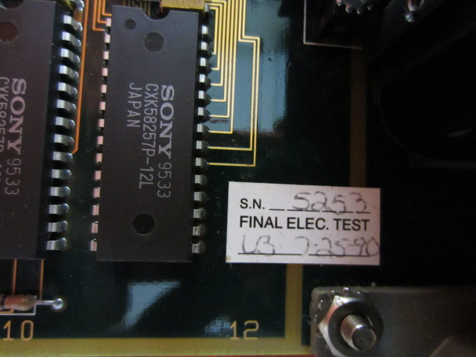 Modicon M909-000 Memory Module M909000 Rev B Without Key