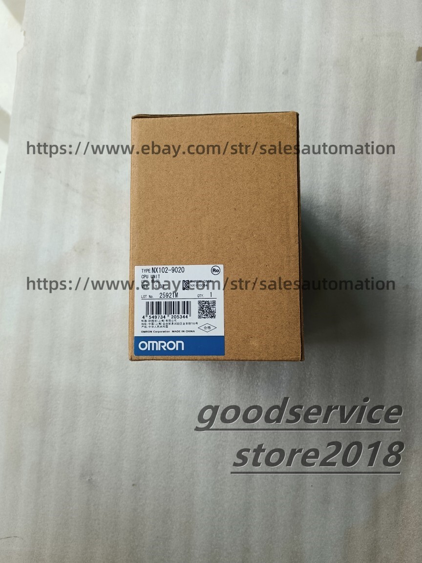 New OMRON NX102-9020 CPU Unit