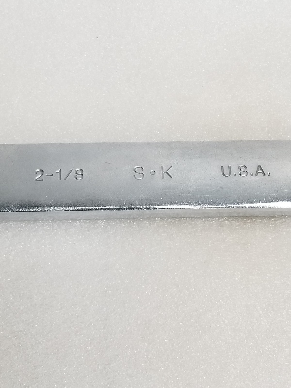 S-K Tools C68 Combination Wrench 2-1/8″ SurGrip 12-Point 28″-OAL Made in USA