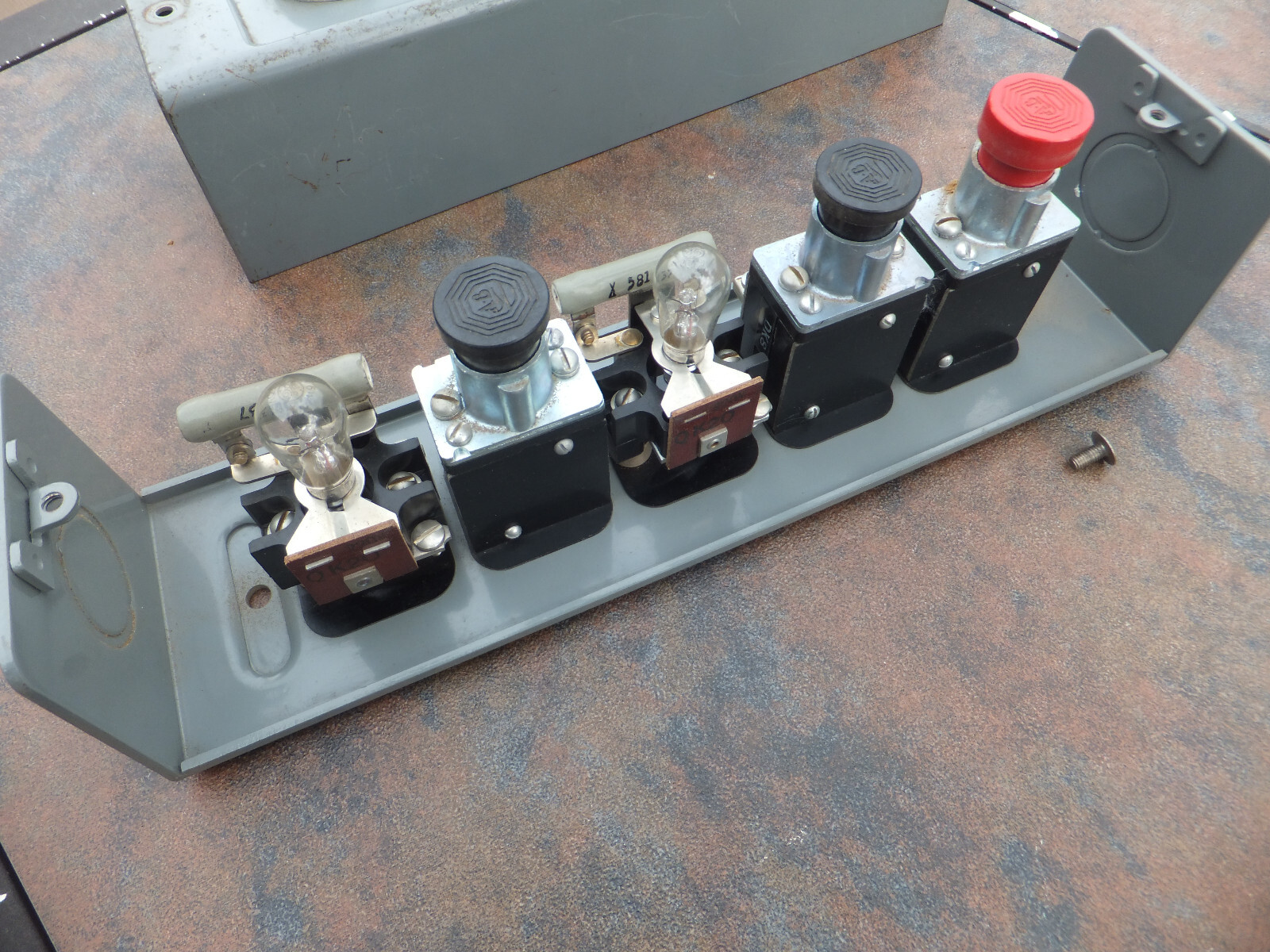 A-B Allen-Bradley Control – Push Button Fast Slow Stop Industrial Control Switch