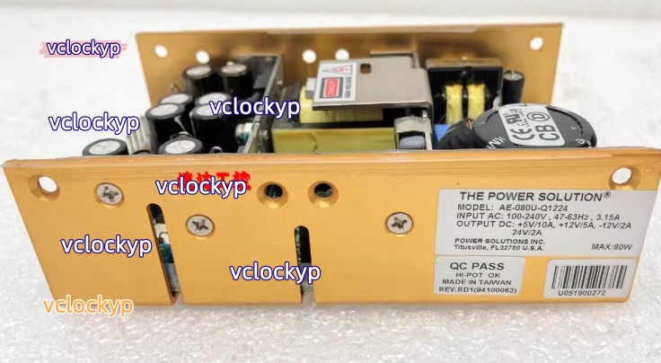 1 PC USED POWER +5V10A+12V5A-12V2A24V2A AE-080U-Q1224