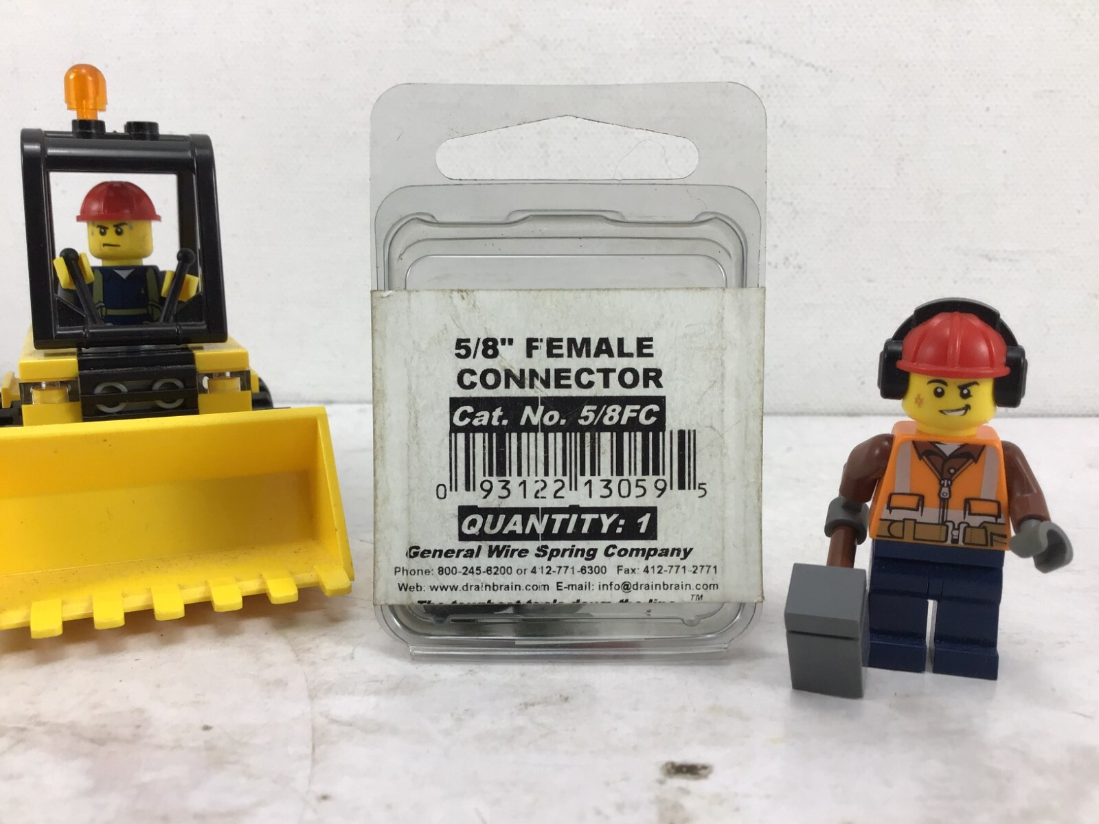 CAT. NO. 5/8FC – 5/8″ FEMALE CONNECTOR – GENERAL WIRE SPRING CO – NEW OLD STOCK!