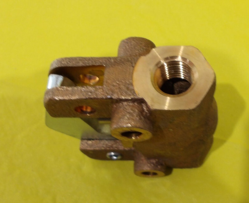 New Parker Schrader Bellows 034130199 Solenoid 2-Way Valve with Lever 1/4″