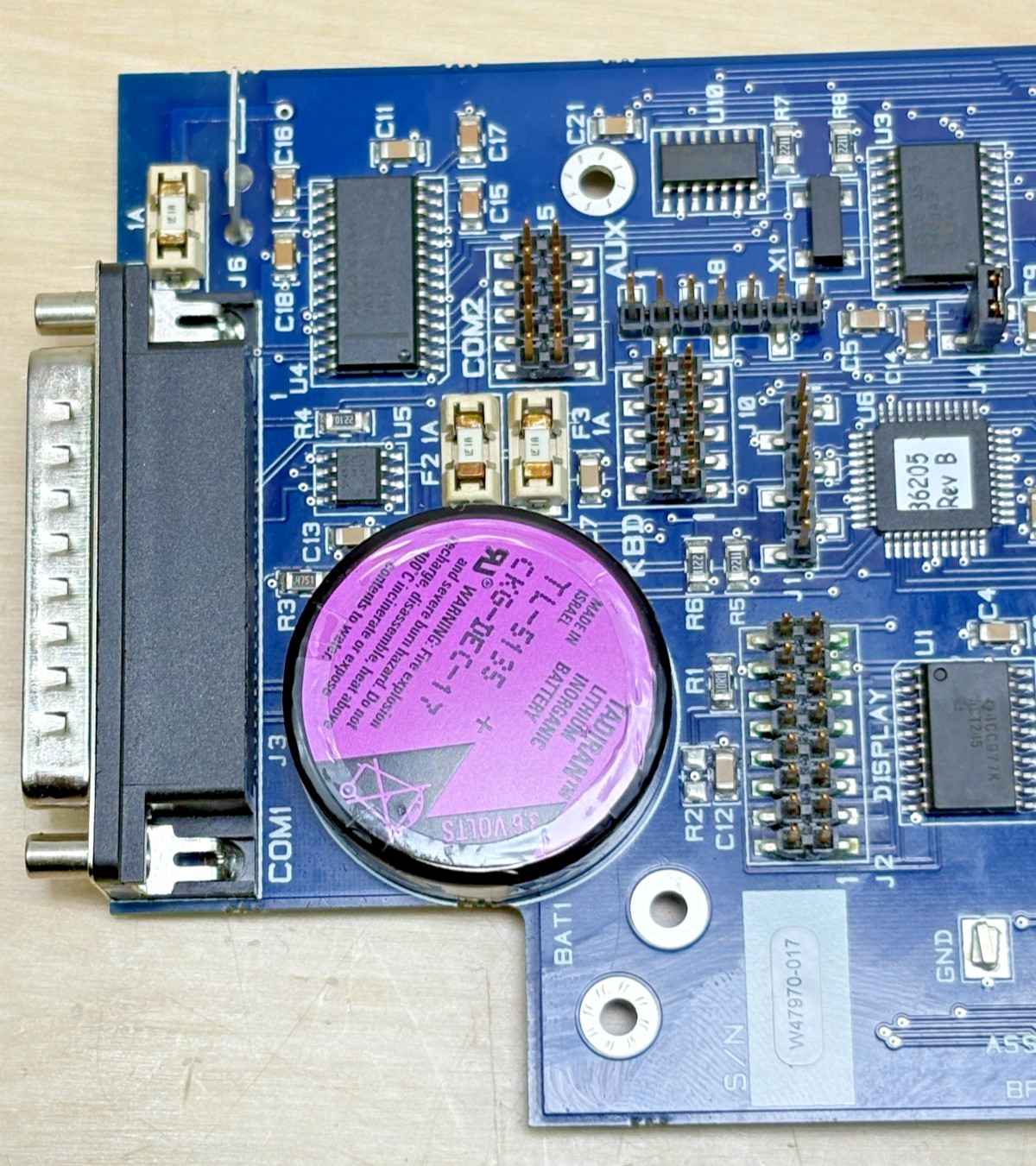 Telesis 33162 Communication Board for TMC420 Pinstamp Controller, 33163