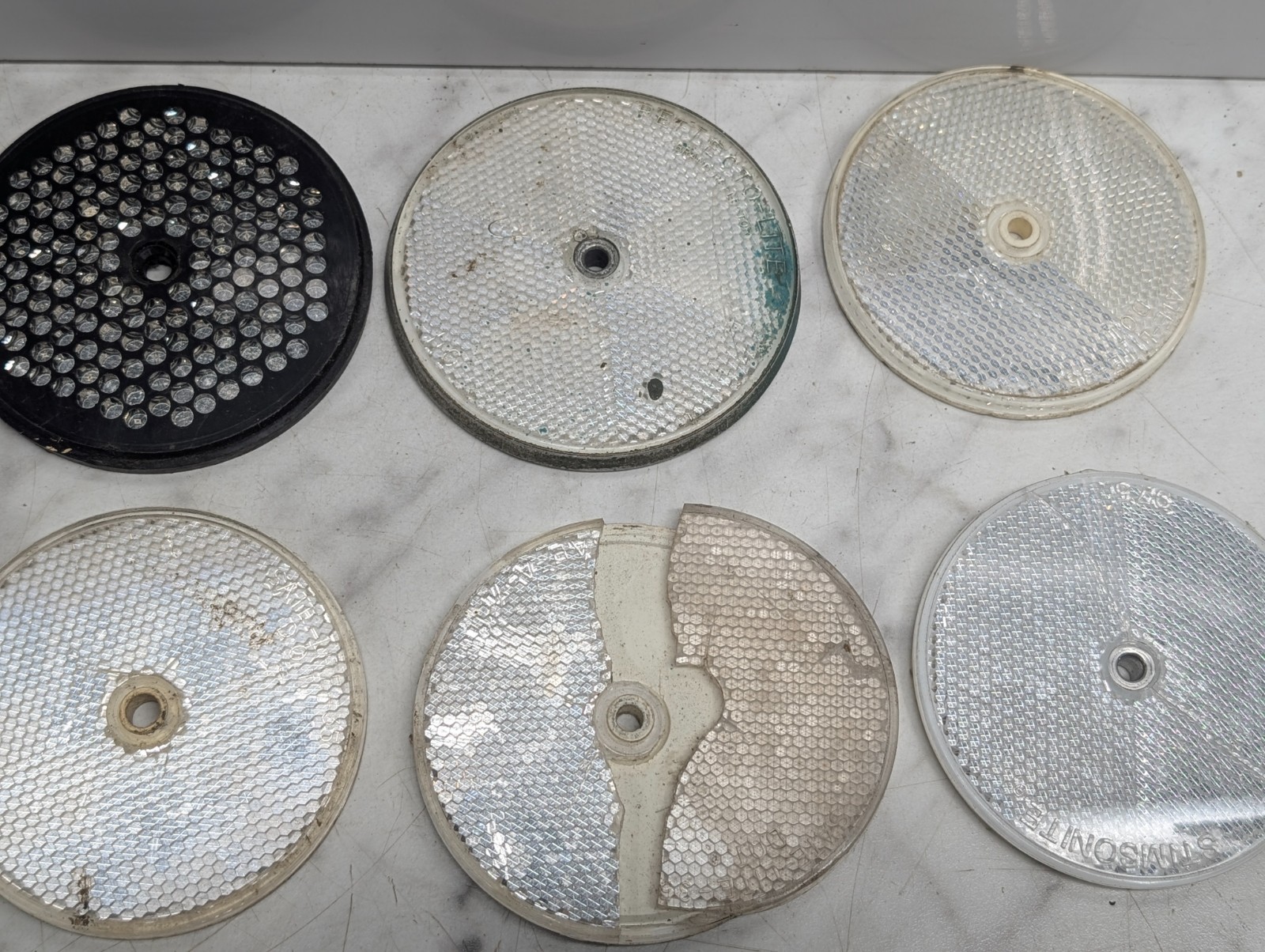 Lot Industrial Photoelectric Sensor Reflectors Retroreflective Targets Assorted