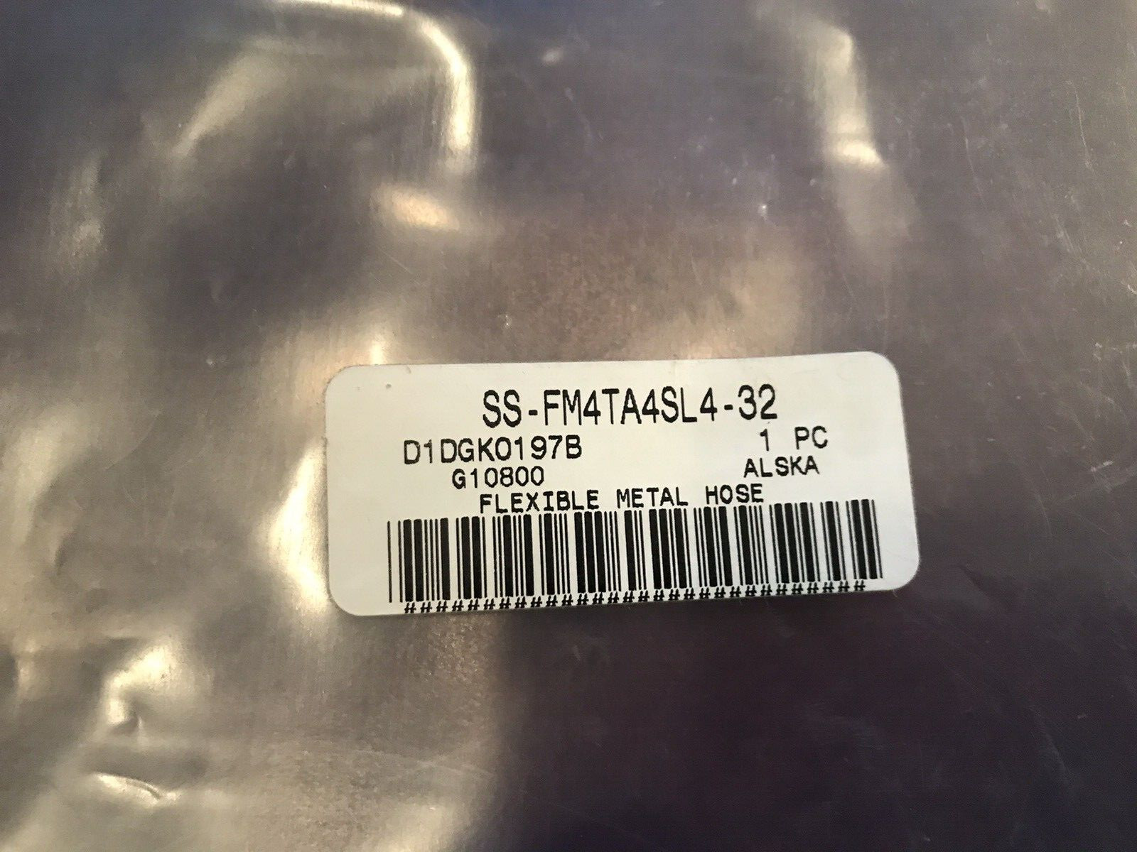 ⚡️NEW!⚡️ Swagelok Flexible Metal Hose SS-FM4TA4SL4-32 – ships FAST