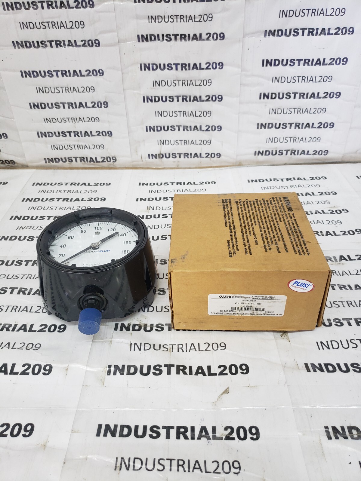 ASHCROFT 45-1279-SS-04L-200 GAUGE