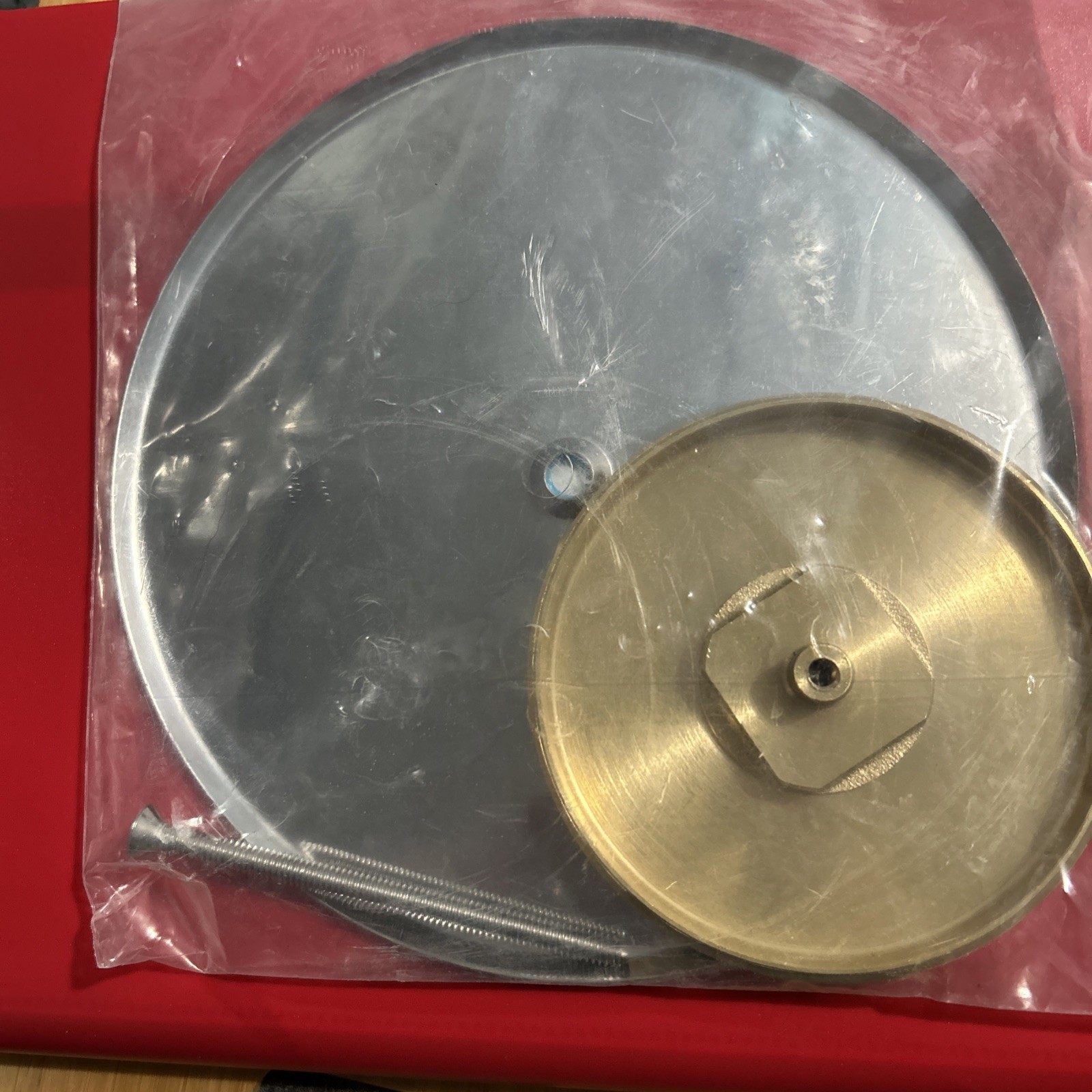 Pasco #1784 ~ 8” SS cover plate 4″ Clean-Out Plug Square Countersunk With Cover