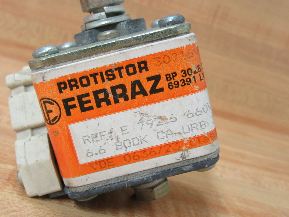 Ferraz 6.6 BODK CA URB 31 TTC 400 Protistor Fuse 66BODKCAURB31TTC400