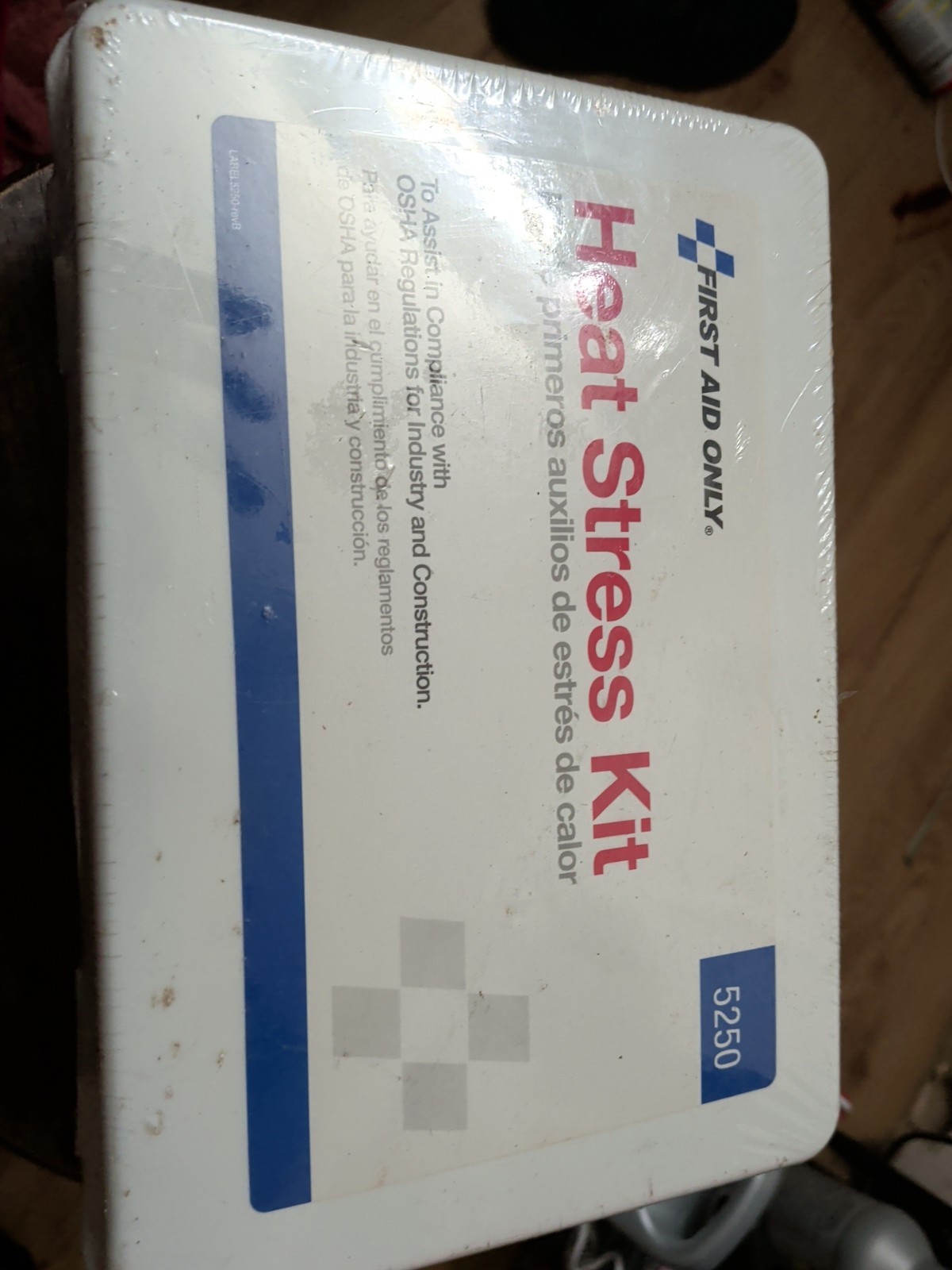 Heat Stress Kit # 5250. By First Aid Only