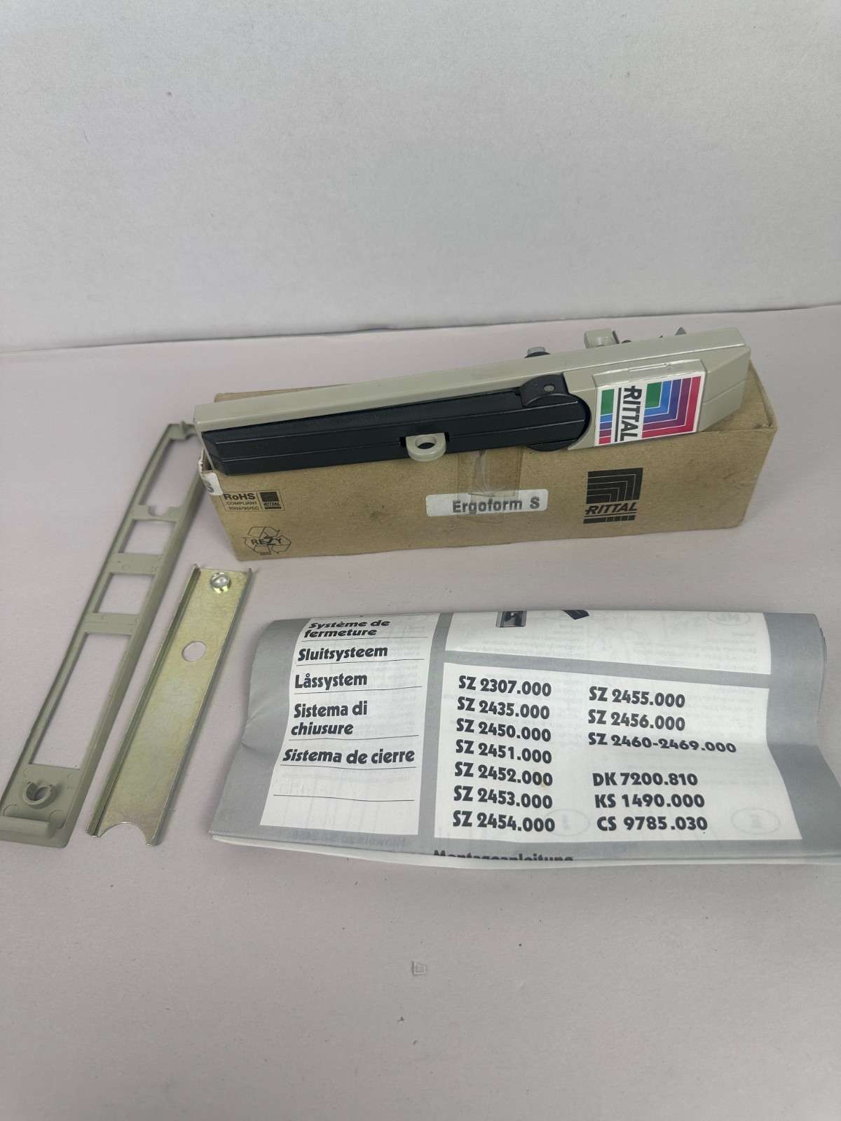 New Rittal SZ ERGOFORM S Latch, Replacement Handle