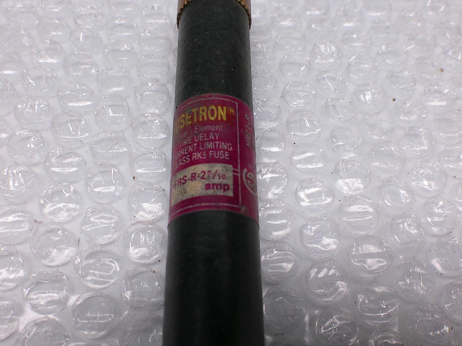 FUSETRON FRS-R-2-6/10 FUSE PINK NSNP