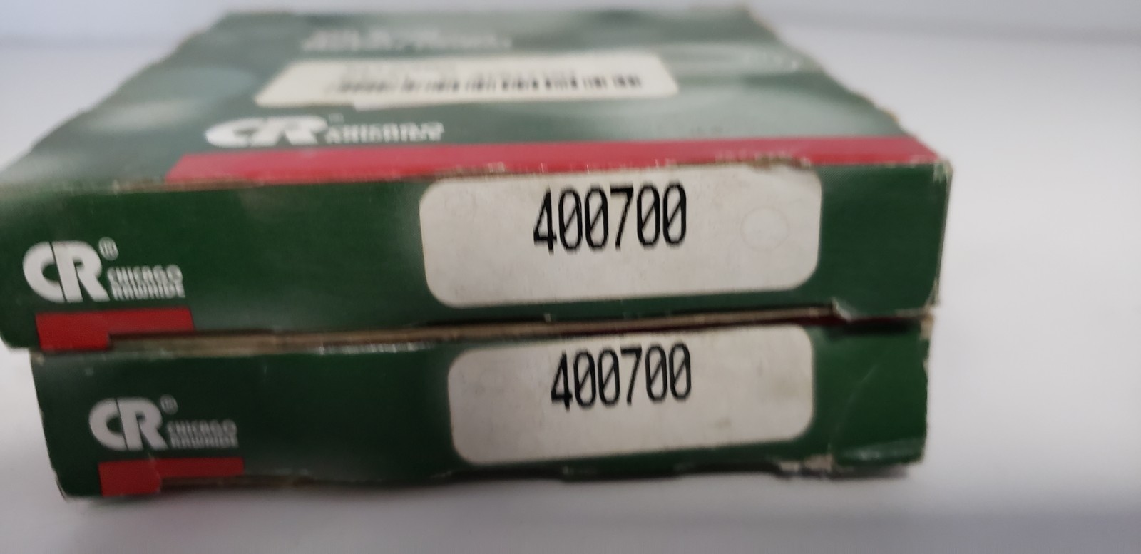 CHICAGO RAWHIDE 400700 NITRILE V-RING OIL SEAL (LOT OF 2) NIB
