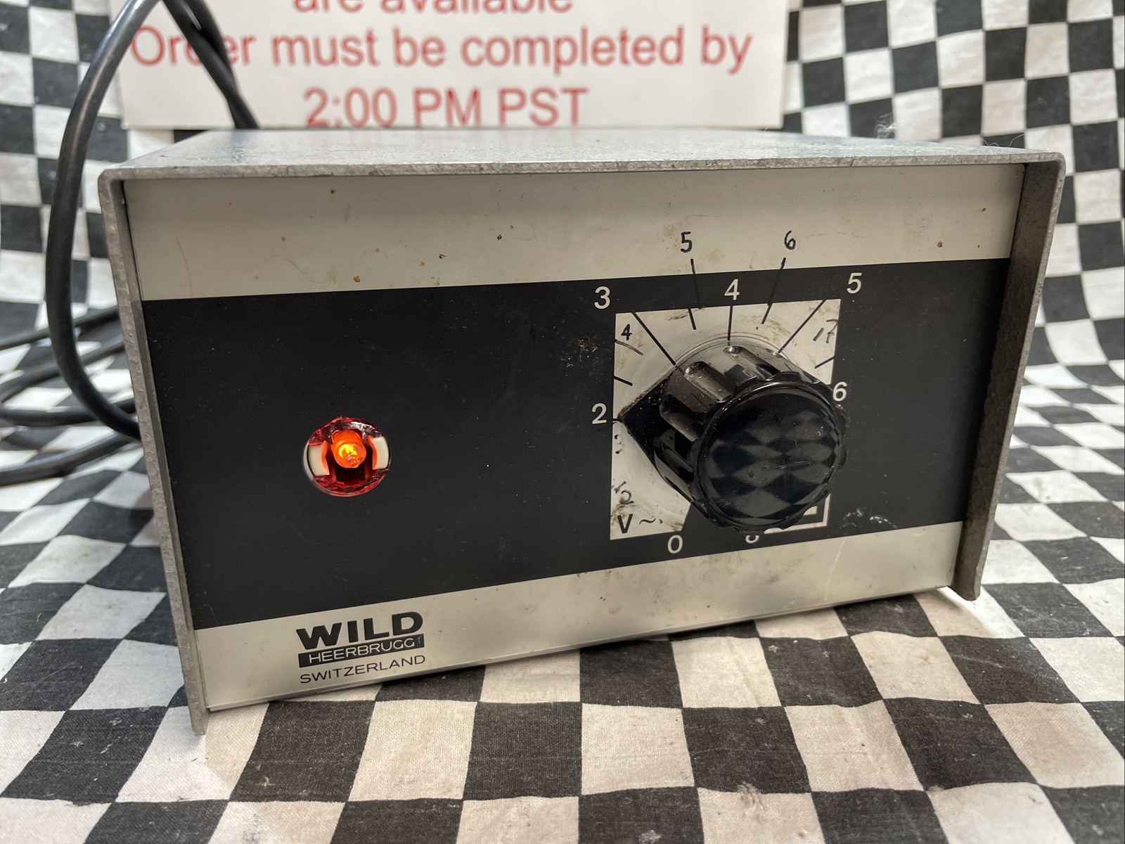 WILD HEERBRUGG MTr22, 800872, Power Supply, SHIPSAMEDAY