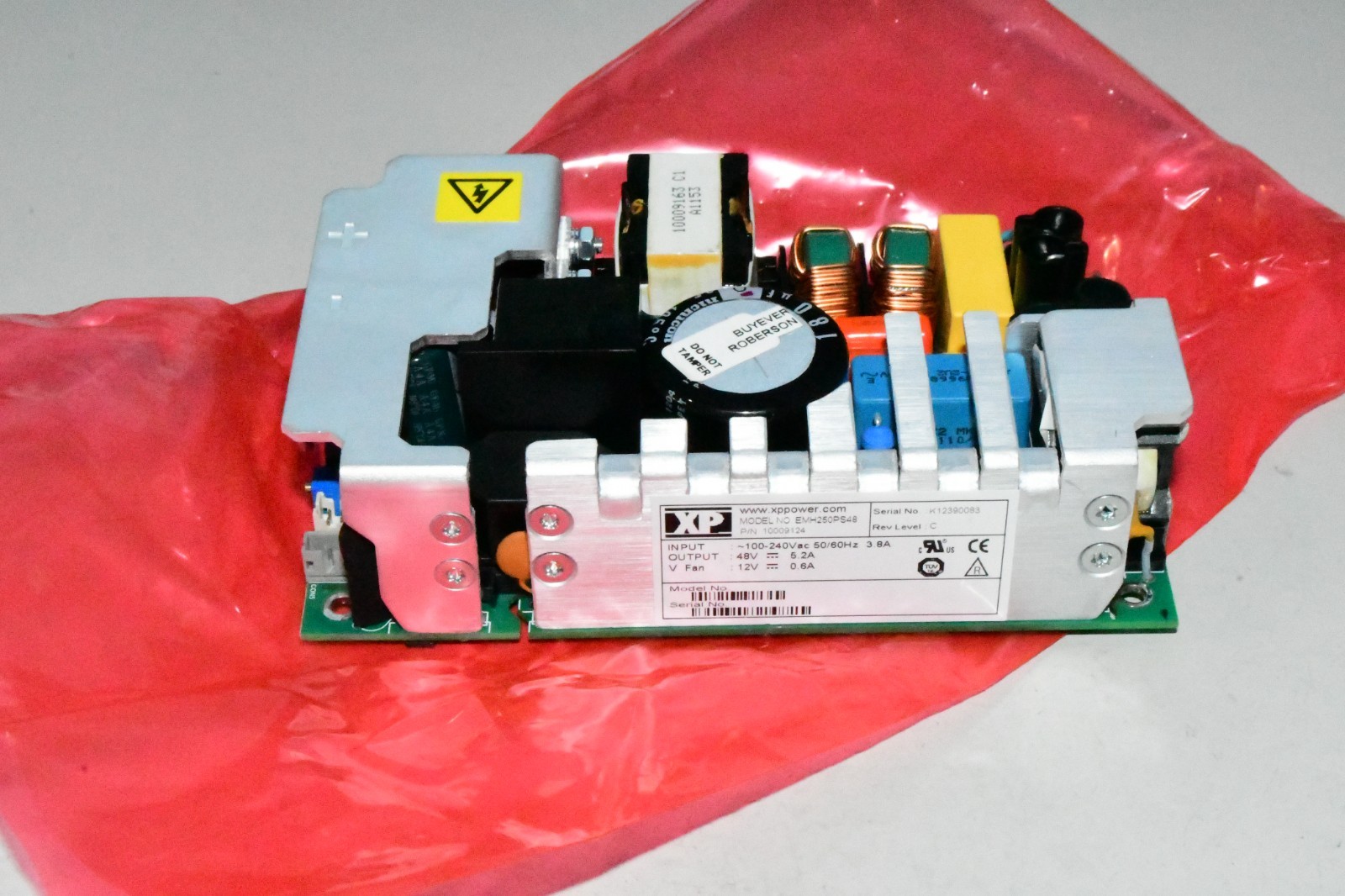 XP POWER EMH250PS48 Open Frame AC DC Converters 1 Output 48V 80-275VAC New 516c