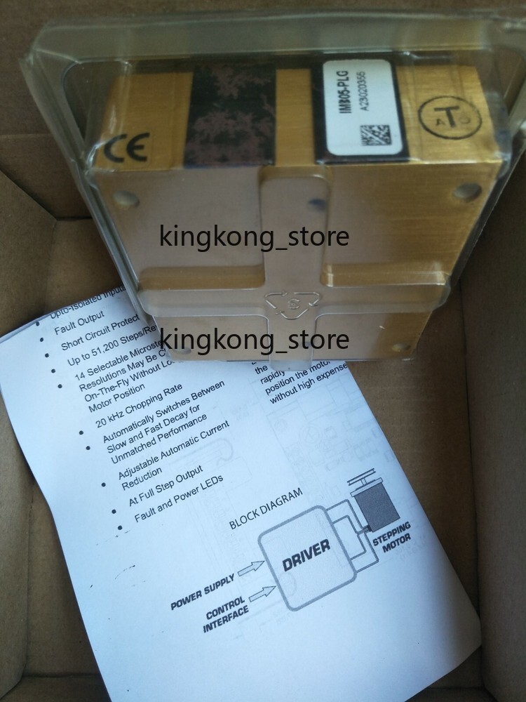 IM805-PLG HIGH PERFORMANCE MICROSTEPPING DRIVE Intelligent Motion Systems