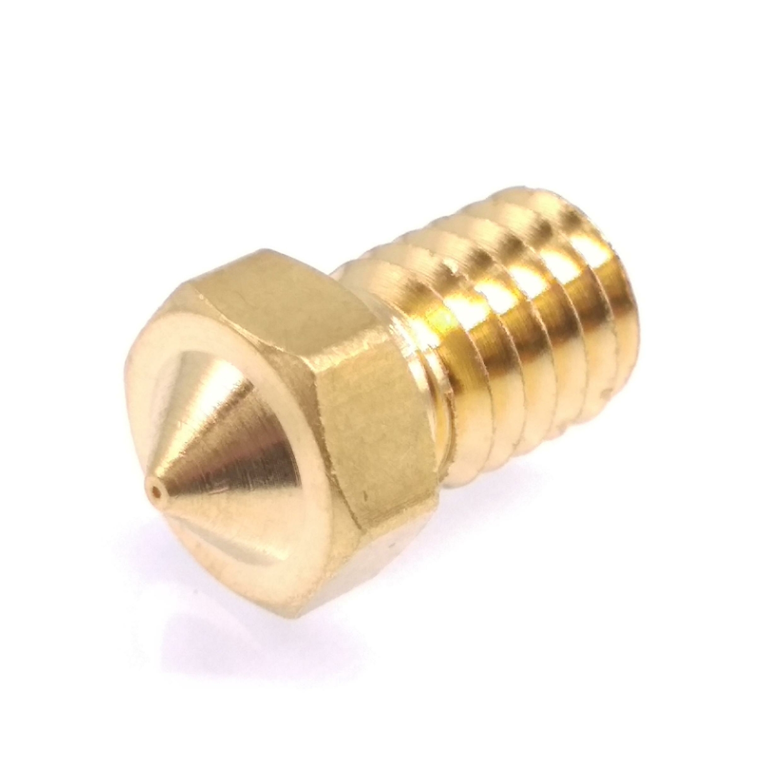 10pcs 3D Printer Extruder Brass Nozzle 0.4mm M6 Thread 1.75mm For E3D