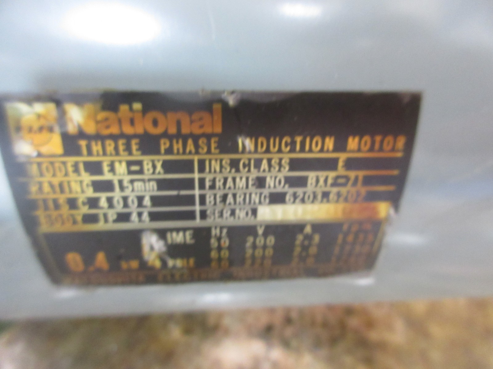 *SPECIAL PRICE* MORI SEIKI L-100H MATSUSHITA NATIONAL EM-BX BXF-71 MOTOR EACH 1