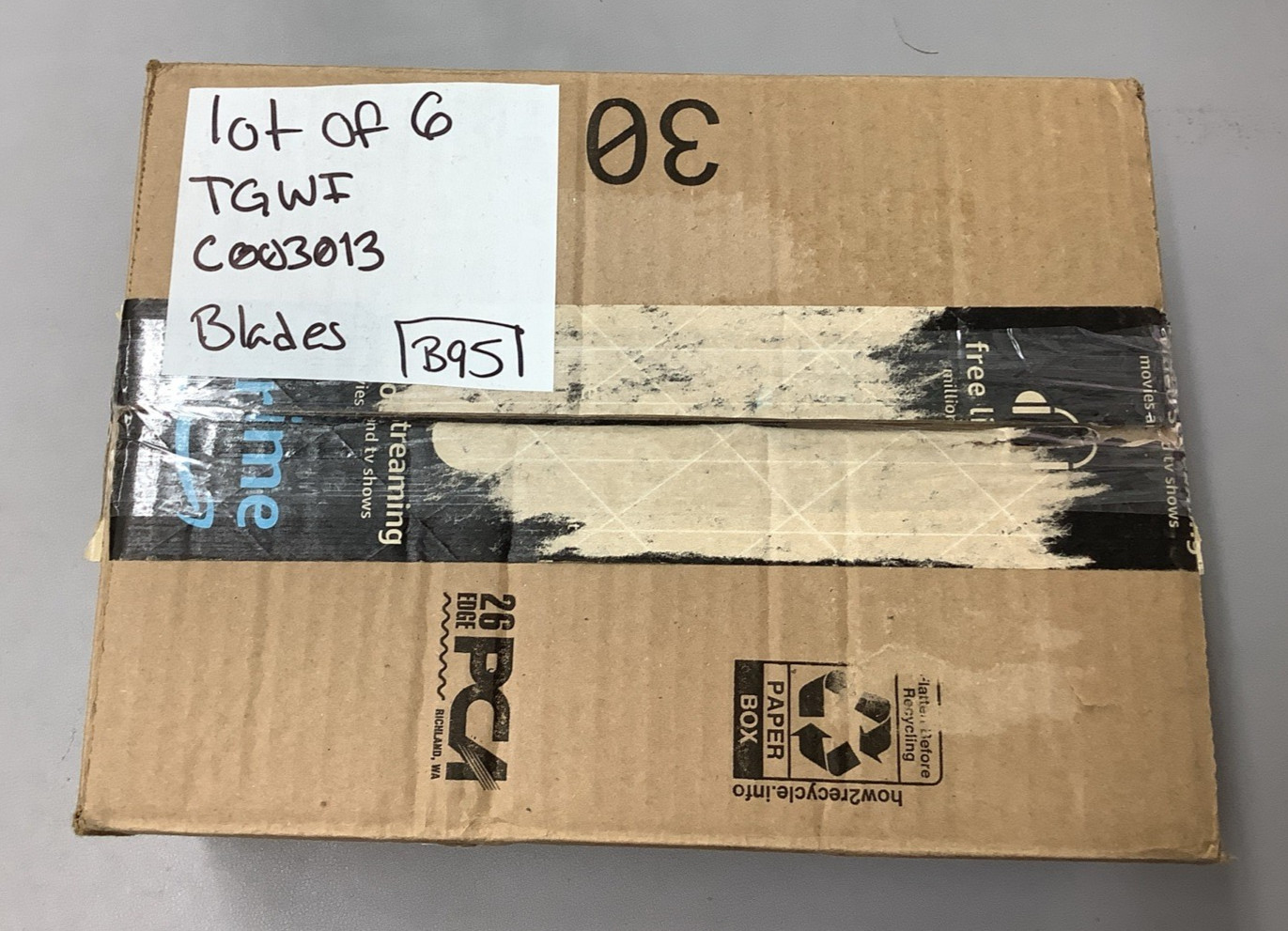 Lot of 6 TGWI 018702 Rotary Knives for Paper Cutter 7.87 x 2.55″(B95)