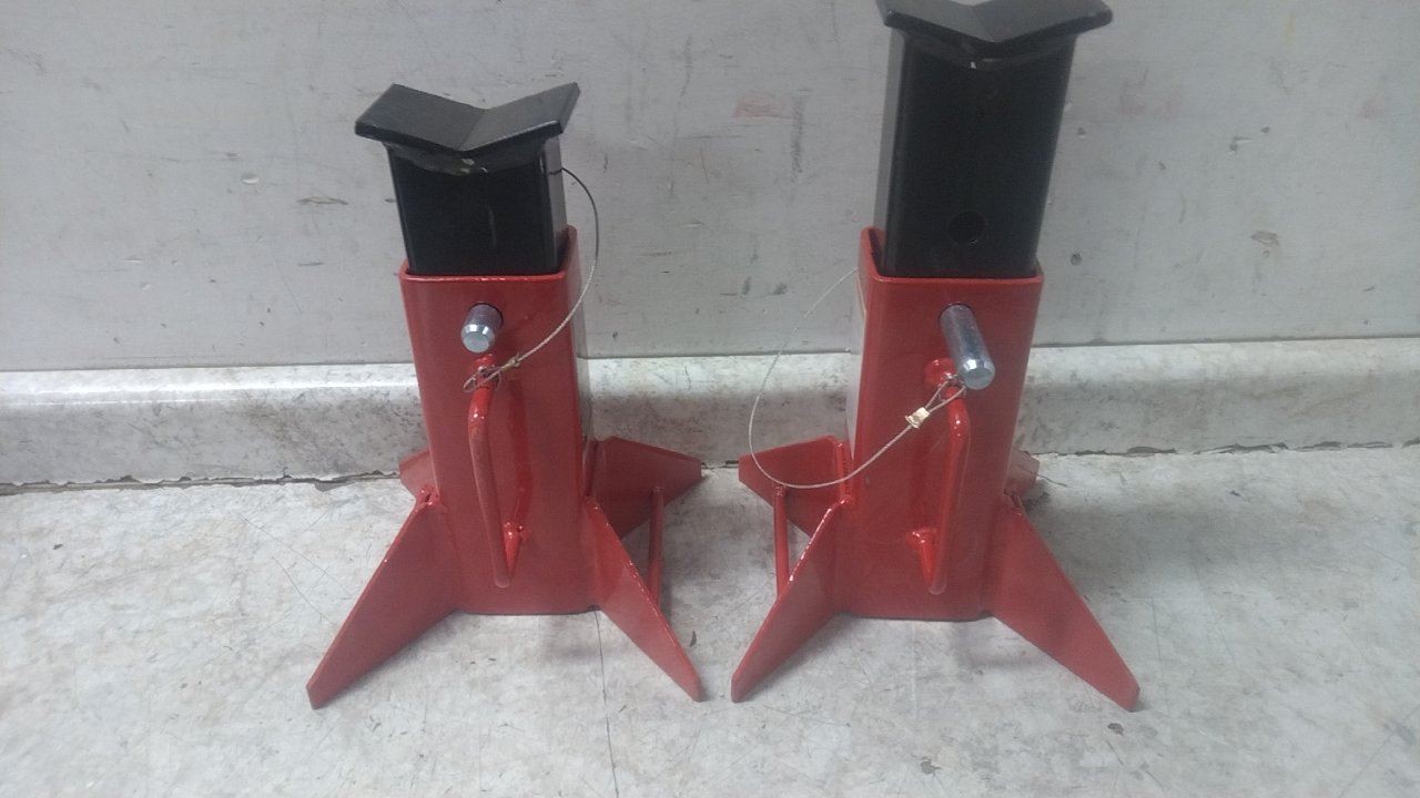 American Forge & Foundry 3305A 2 Pk 5 Ton Load Cap Medium Duty Safety Stand