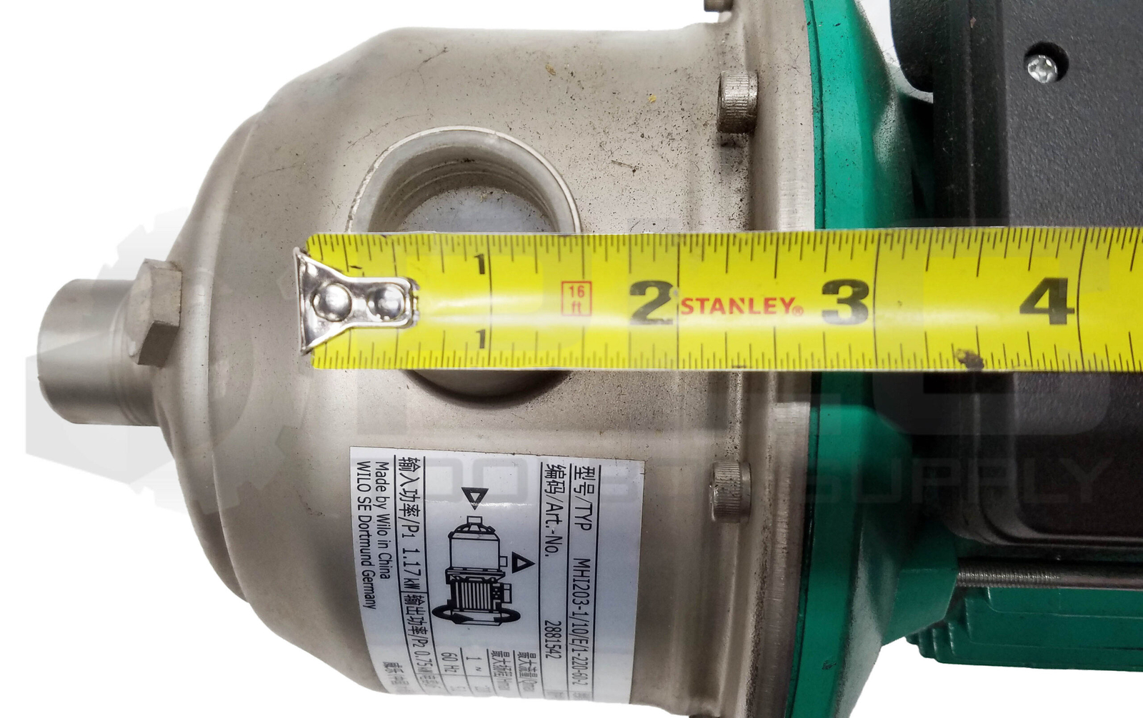 NEW WILO MHI203-1/10/E/1-220-60-2 PUMP 2881542