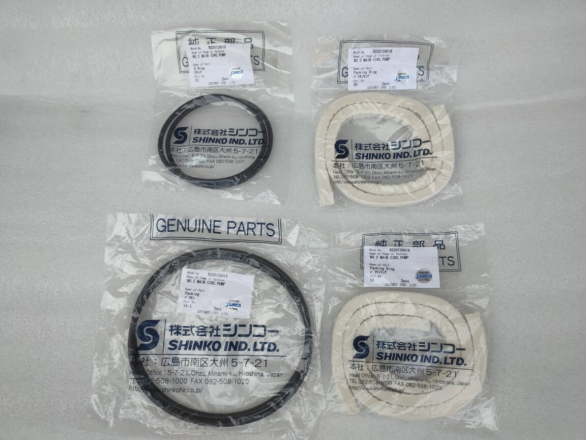 SHINKO PART FOR NO 2 MAIN CIRC.PUMP