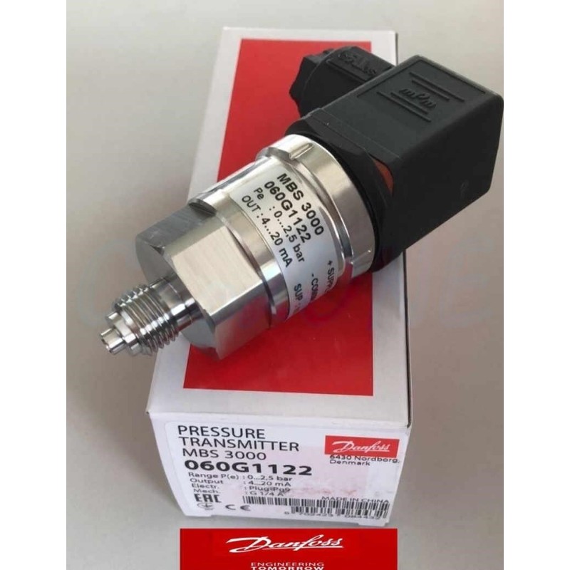 1PC New Danfoss MBS3000 060G1122 Pressure Transmitter Sensor#