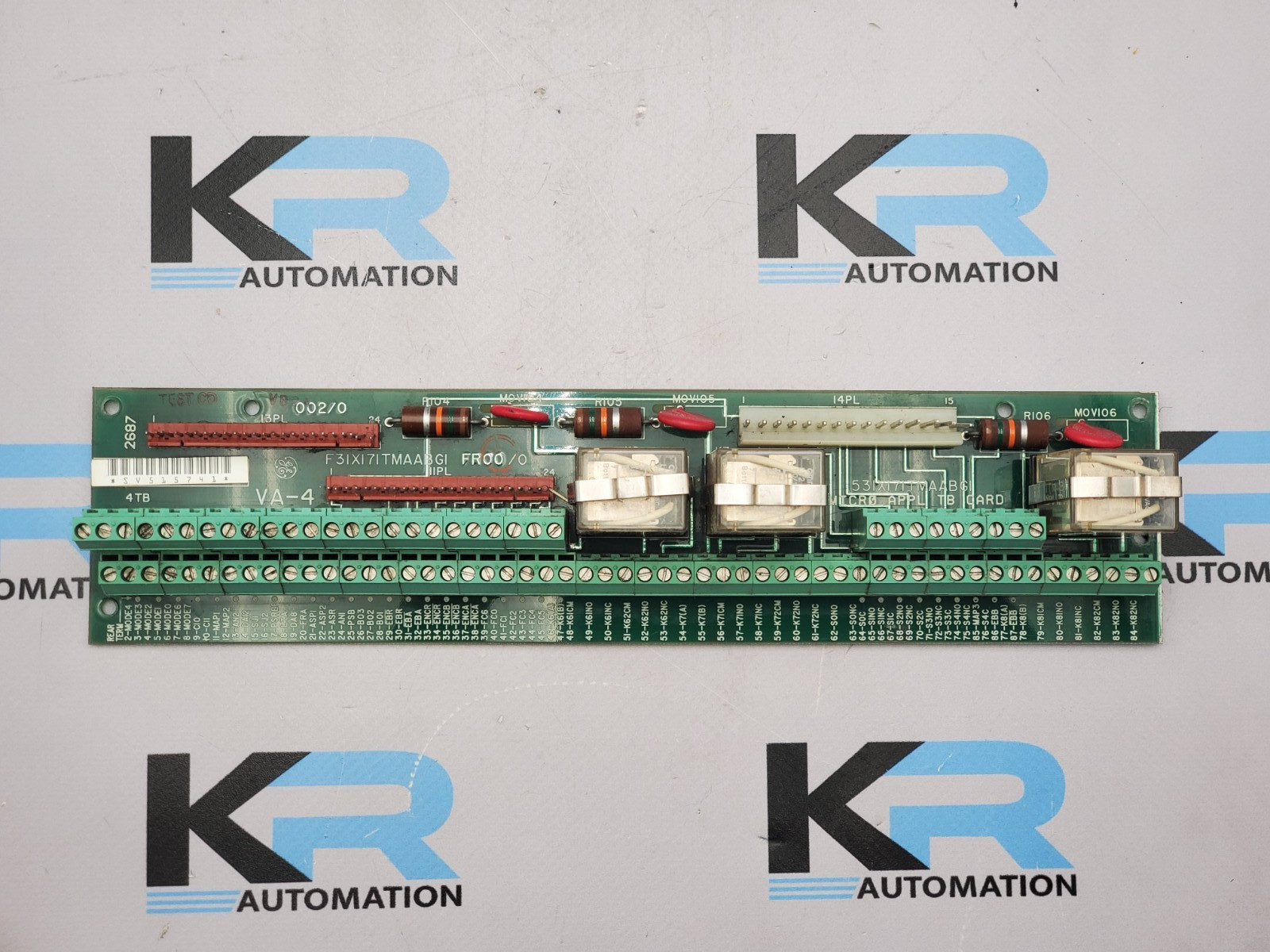 General Electric 531X171TMAABG1 Micro Application TB Card