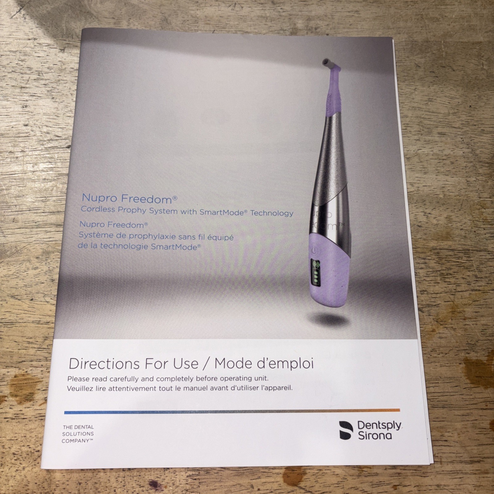 Dentsply Nupro Freedom Dental Tooth Cleaning Cordless Handpiece