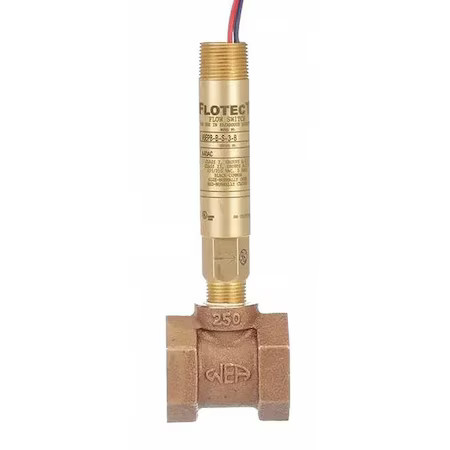 Dwyer Instruments V6epb-B-S-1-B Mini-Size Flow Switch, Brass Upper And Lower