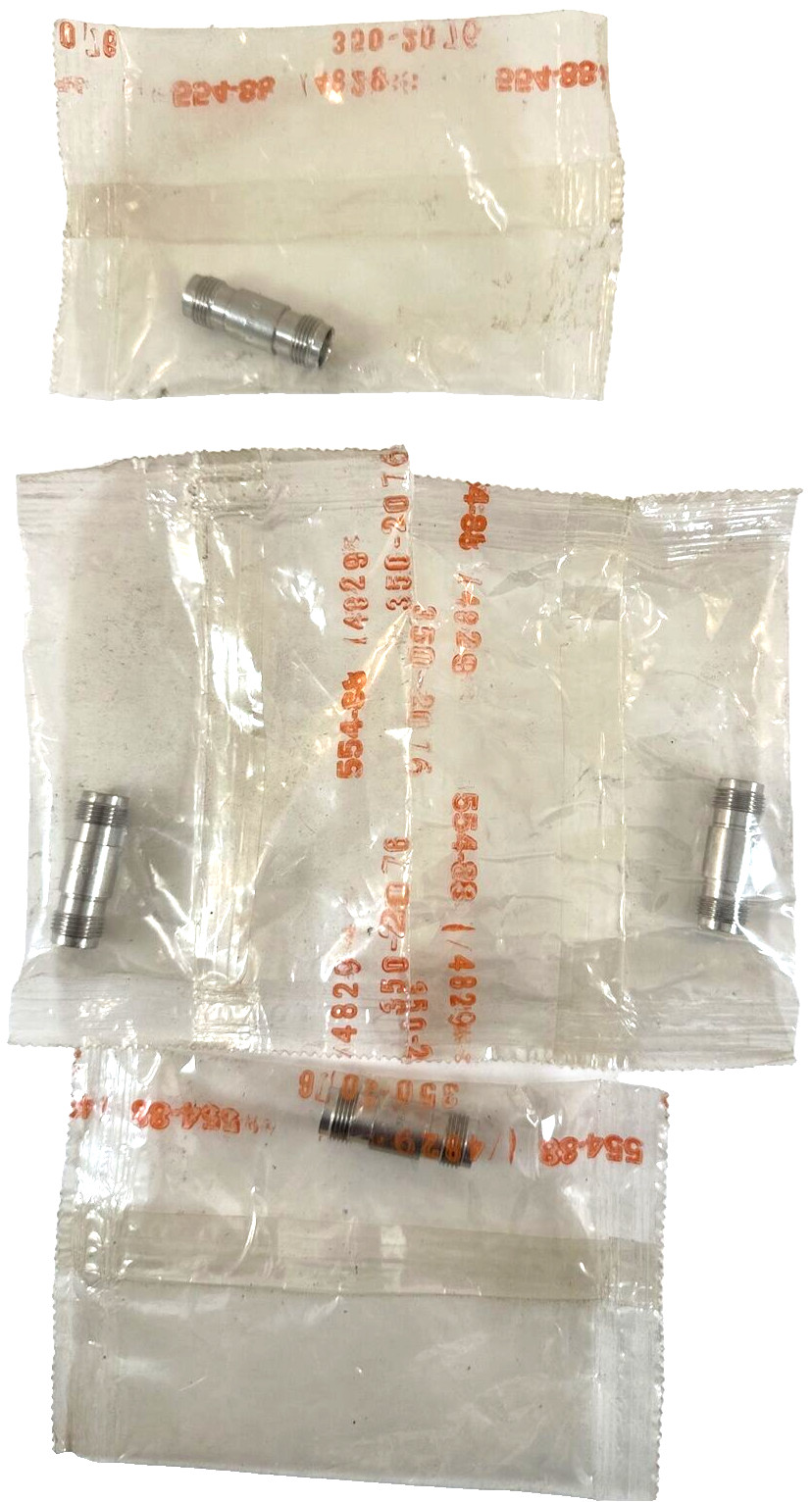 Amphenol 554-88 Coaxial Receptacle/Connector, 4 Pieces, 5A, new (N)