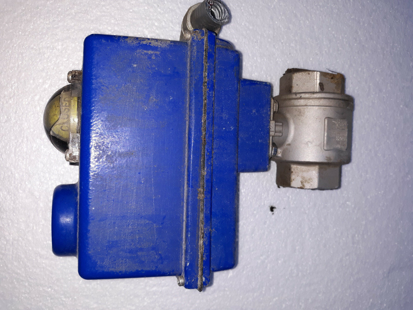 25LL53 INDELAC CONTROLS SD4B-51.5, PIPE WAS CUT OFF TOO CLOSE, FUNCTIONAL, P/R
