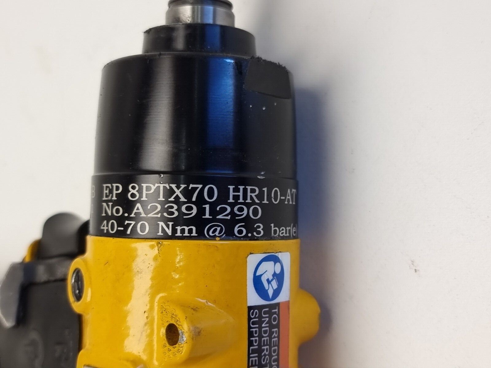 Atlas Copco EP 8PTX70 HR10-AT Pneumatic 3/8″ Drive EP8PT70 ErgoPulse Nutrunner