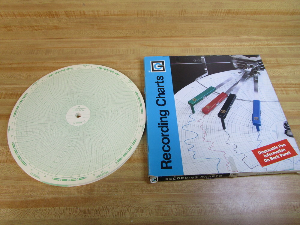 Graphic Controls FX 899698 Recording Charts 899698