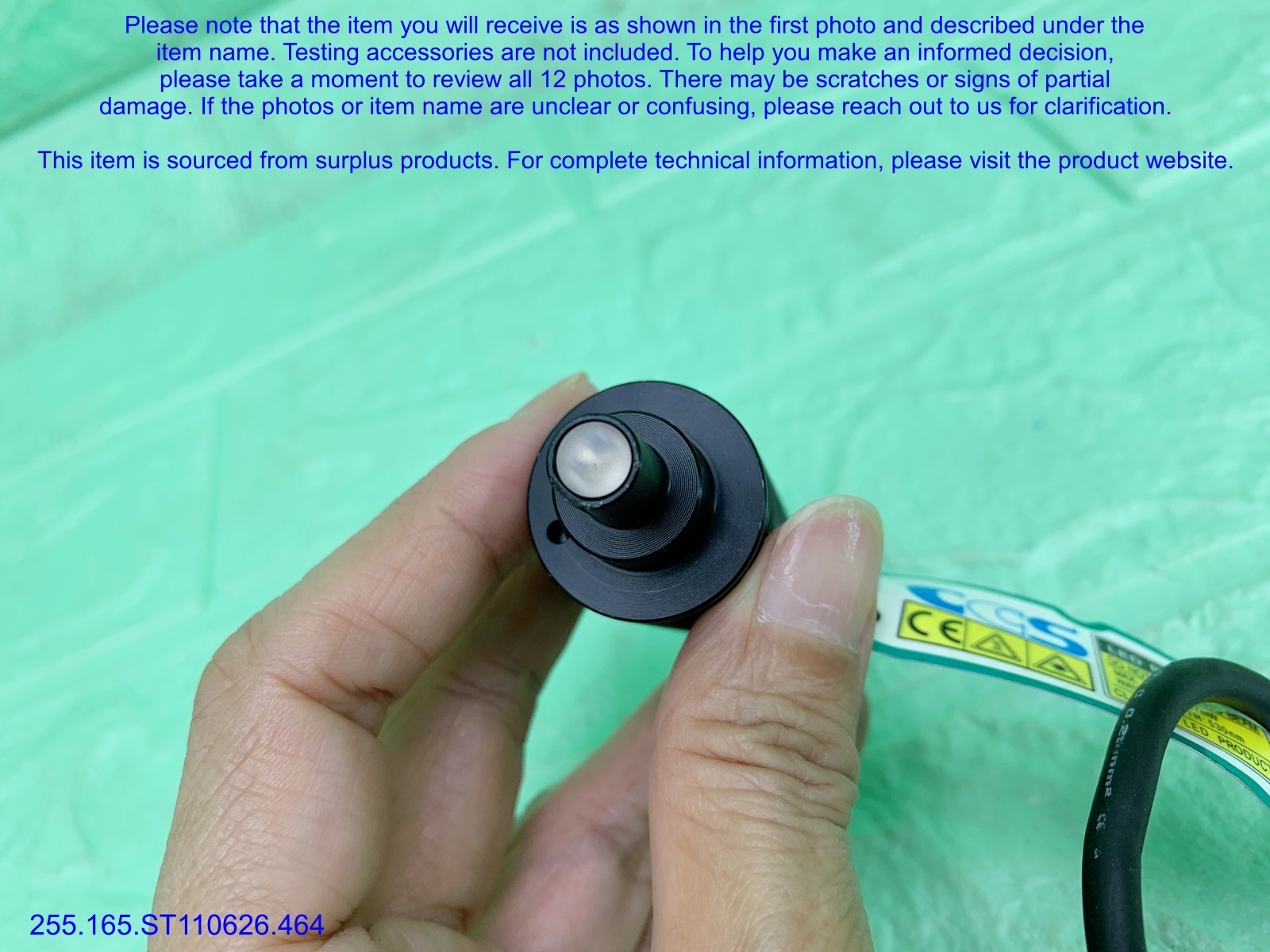 CCS HLV-24GR-3W Compact Inspection Light as in photos, sn:0005, DHL