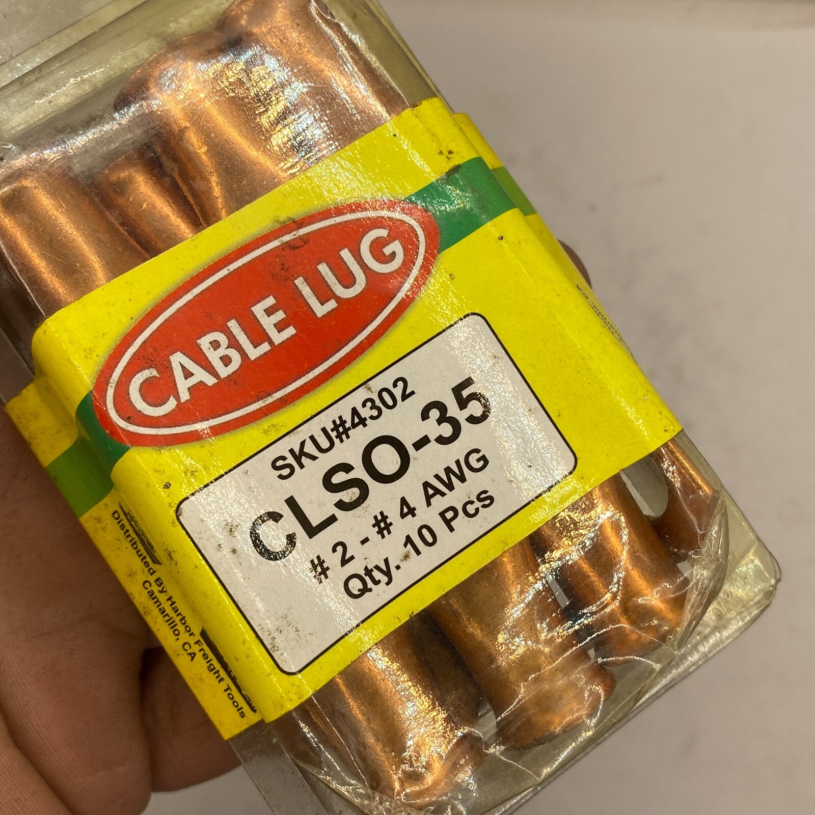 Cable Lug Clamp Connection #4302 CLSO-35 – QTY 10 Pcs – LOT OF 2🔔