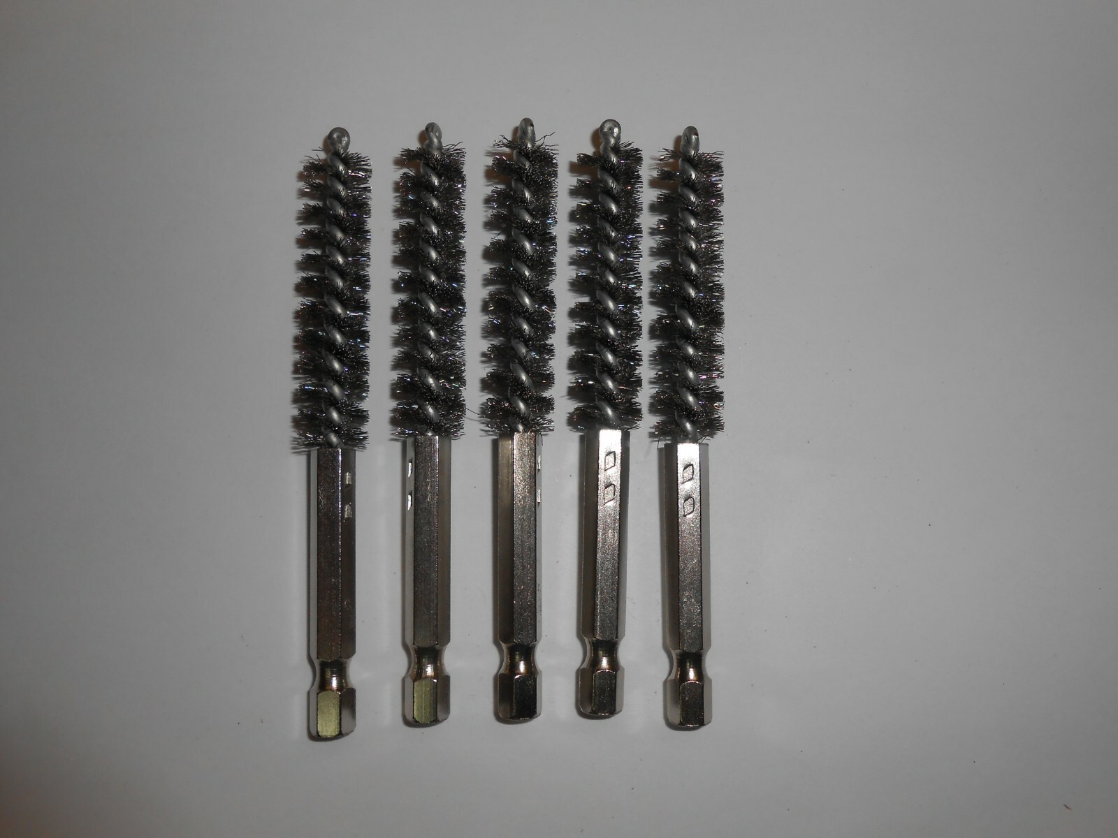 Hightbrush #11S 11mm DIA x 2” BP x 4”ol 1/4′ Hex drive SS Tube Brush HD 5 PAK