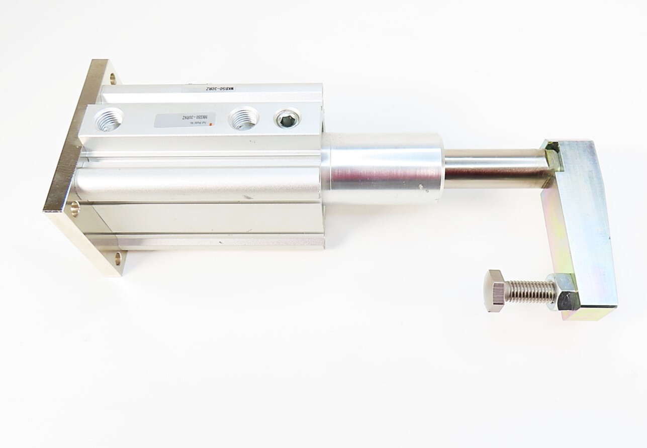 SMC MKG50-30RNZ MKG5030RNZ Pneumatic 90 θ 30mm Stroke Rotary Clamp Cylinder NEW