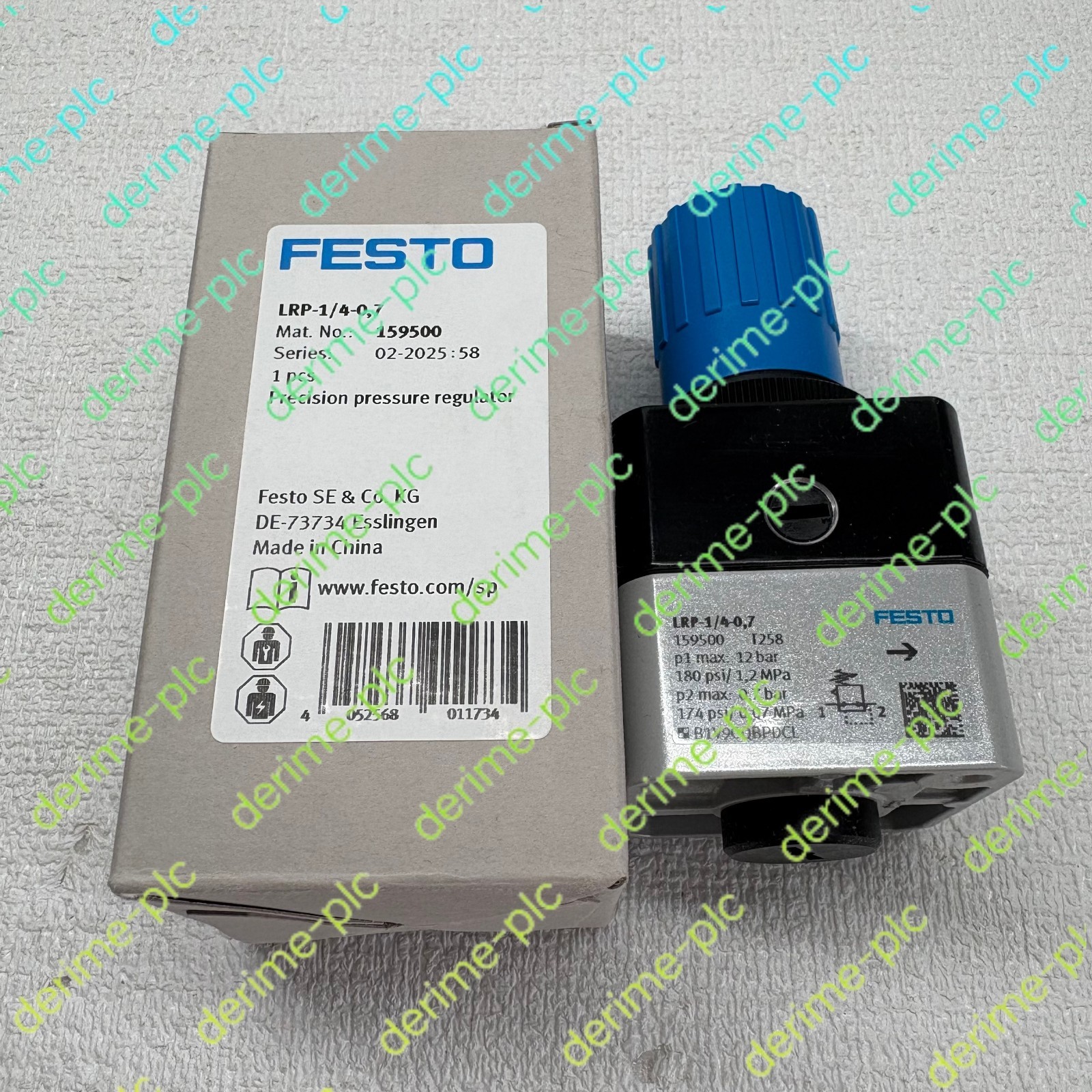 Festo LRP-1/4-0.7 159500 LRP-1/4-0,7 Pressure reducing valve#1pcs new in box