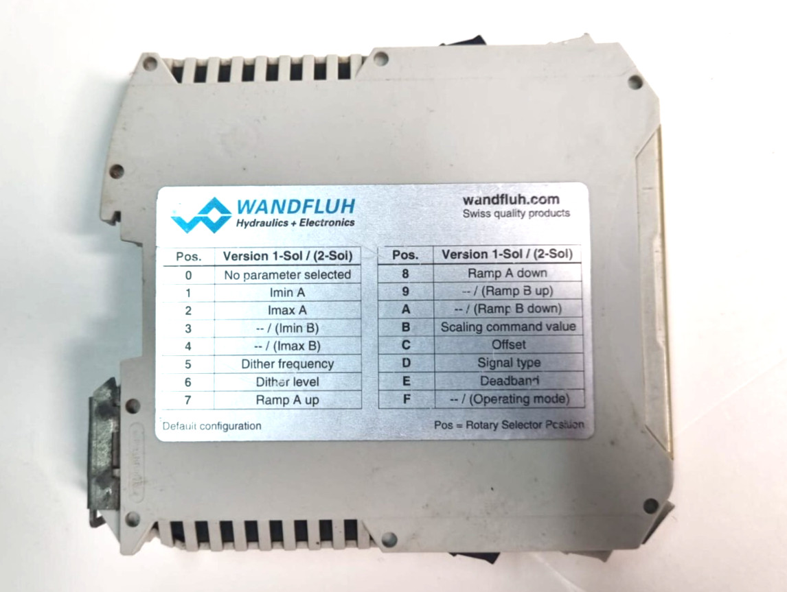 WANDFLUH SD6 Amplifier Module