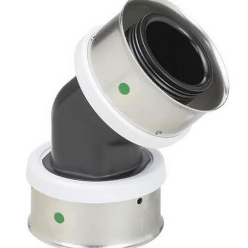 Viega 49286 2″ P-P 45� Elbow PureFlow Press Fitting