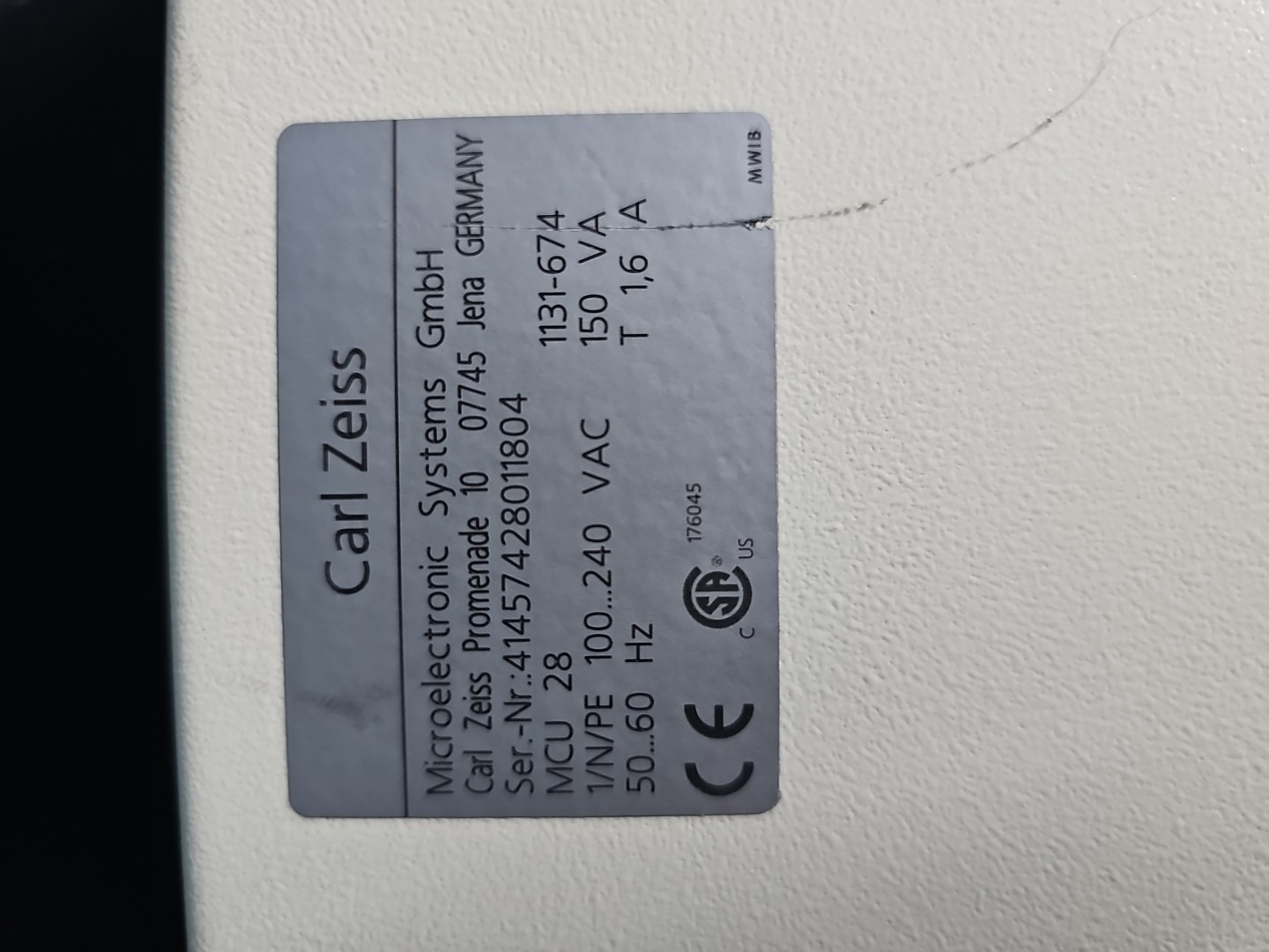 Marzhauser Motorized Microscope Stage SCAN IM 120 X 100 ZEISS MCU 28 432028