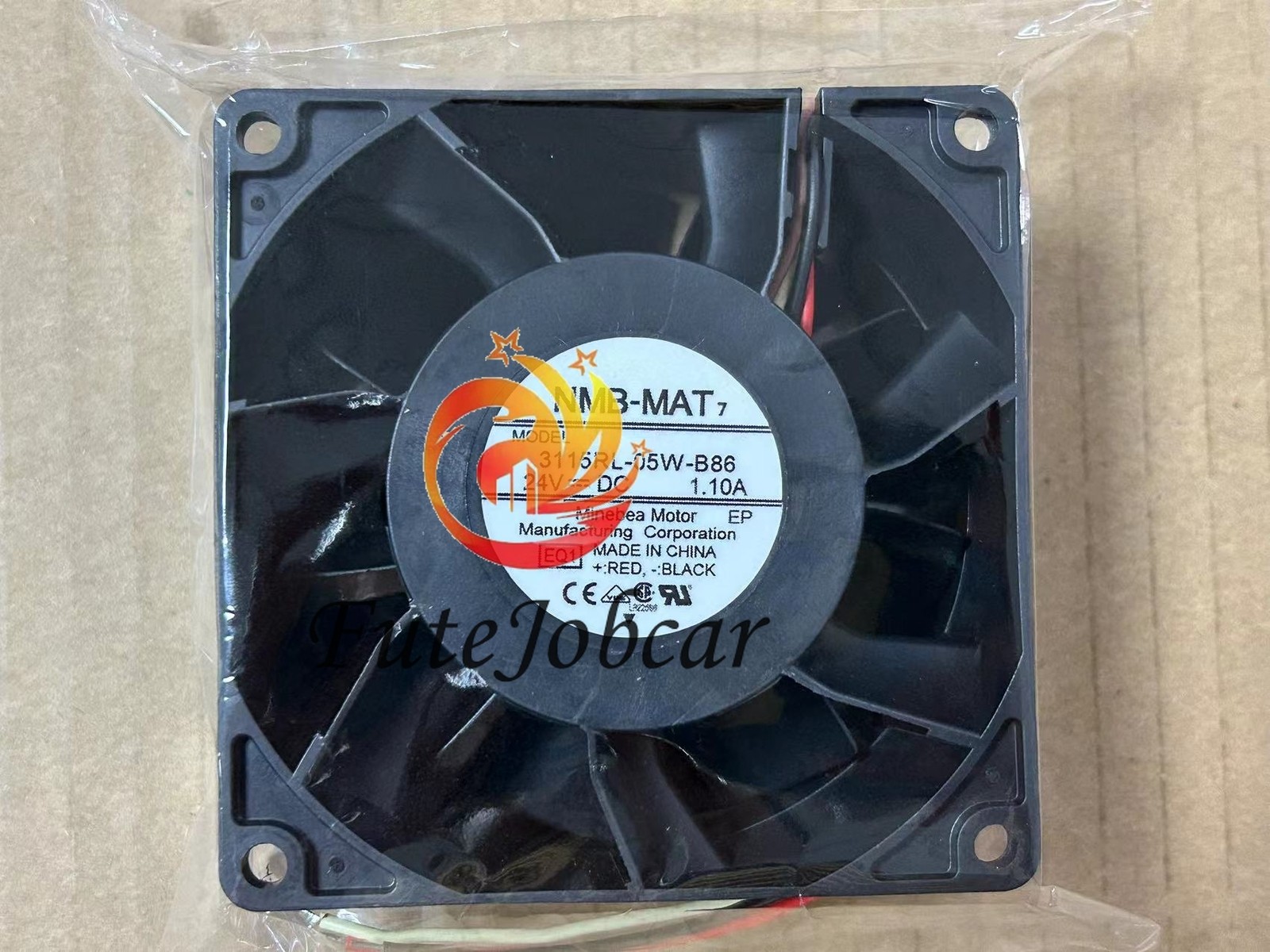 NMB-MAT 3115RL-05W-B86 24V 1.10A 8CM 4-wire inverter cooling fan